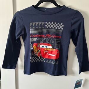 Kids Lightning McQueen Long Sleeve Shirt